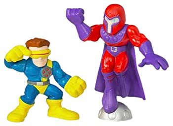 【中古】【輸入品・未使用】Hasbro Marvel Super Hero Squad: Cyclops & Magneto