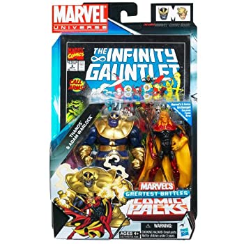 【中古】【39shop】【輸入品・未使用】マーベル★ユニバース コミック 2パック サノス & アダム ウォーロック [おもちゃ＆ホビー]（新古品）｜アトリエ絵利奈 16,210円