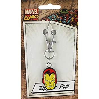 【中古】【39shop】【輸入品・未使用】Licenses★Products Marvel Comics Retro Iron Man Head Rubber Zipper Pull Figure(新古品)|アトリエ絵利奈