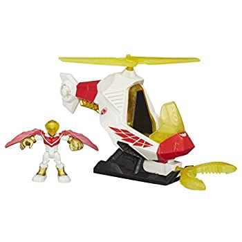 【中古】【インポート品・未当て嵌める】Playskool Heroes Marvel Super Hero Adventures Talon Copter with Marvels Falcon Action Figure