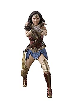 【中古】【39shop】【輸入品・未使用】S.H.フィギュアーツ★ワンダーウーマン(JUSTICE LEAGUE) 約150mm ABS&PVC製 塗装済み可動フィギュア（新古品）｜アトリエ絵利奈