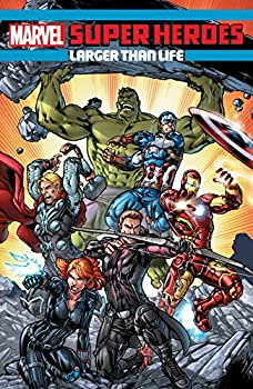 【中古】【39shop】【輸入品・未使用】Marvel★Super Heroes: Larger Than Life (English Edition)(新古品)|アトリエ絵利奈