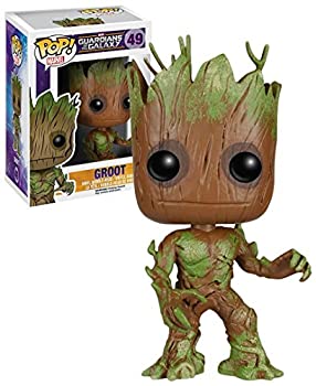 【中古】【輸入品・未使用】Funko - Figurine Guardians of the Galaxy - Groot Extra Mossy Pop 10cm - 0849803055318