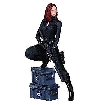 【中古】【輸入品・未使用】Captain America The Winter Soldier Black Widow 9-inch Statue画像