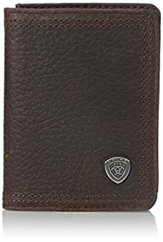 【中古】【輸入品・未使用】Ariat Bi-Fold Flipcase Shield SM Rowdy Mens Wallet, Brown 14,424円