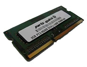 【中古】【39shop】【輸入品・未使用】parts-quick★2ギガバイトDDR3メモリがゲートウェイLTネットブックLT4009u PC3-8500 204ピン1066MHzのノートパソコンのSODIMMのRAMのためのアップ(新古品)|アトリエ絵利奈