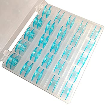 【中古】【39shop】【輸入品・未使用】25★Bobbins in Bobbin Box for PFAFF(Front) #9033P 1069 6250 6270 Creative 2134 pfaff bobbin by HONEYSEW（新古品）｜アトリエ絵利奈