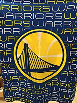 【中古】【インポート品・未当て嵌める】Golden State Warriors Nba Licensed古典派音楽\" Comfy\"" Fleece Throw Blanket 50?x 60?\"""