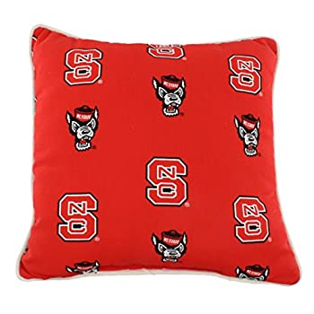 【中古】【39shop】【輸入品・未使用】College★Covers ncsodp North Carolina State Wolfpackアウトドア装飾枕、16?" x 16インチ、レッド（新古品）｜アトリエ絵利奈