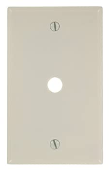 【中古】【39shop】【輸入品・未使用】Leviton★78013?1-gang .406インチ穴デバイス電話/ケーブル壁材、標準サイズ、熱硬化性樹脂、ボックスマウント、ライトアーモンド（新古品）｜アトリエ絵利奈 8,626円