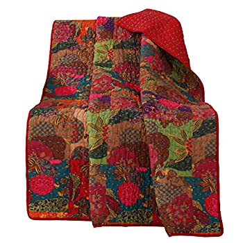 【中古】【輸入品・未使用】Greenland Home ジュエル キルトスロー マルチ