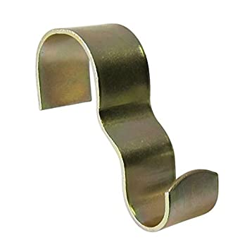 【中古】【輸入品・未使用】(25 Pack) - 25 Pack Brass Plated Steel Picture Rail Hooks Wide