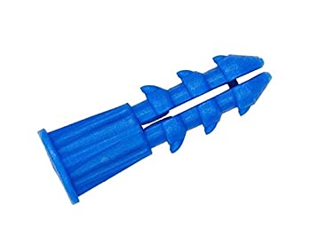 【中古】【39shop】【輸入品・未使用】プレミアム品質リブ編みプラスチックアンカー、100パック★#10-12 x 1" QHPA(新古品)|アトリエ絵利奈