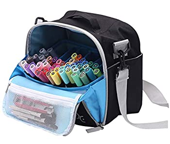 【中古】【輸入品・未使用】ブックアート＆クラフトは黒、130人のペンまで、ツール化粧用品マーカーペン筆ペンぬりえ鉛筆用Togoodストレージトートバッグ 11,850円