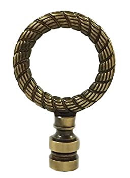 【中古】【39shop】【輸入品・未使用】ロイヤルデザインロープリング光沢仕上げ真鍮、ランプフィニアル★F-5003AB-1 1（新古品）｜アトリエ絵利奈