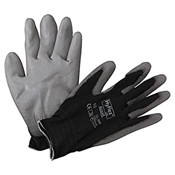 【中古】【39shop】【輸入品・未使用】Ansell★11-600-10-BK HyFlex Lite Gloves Size 10 Black/Gray (Pack of 12)（新古品）｜アトリエ絵利奈