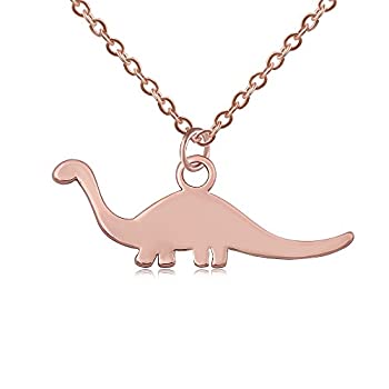 【中古】【輸入品・未使用】noumandaシンプルなファッション銅ペンダント恐竜ネックレス可愛い小さなペンダントレディースガールズ