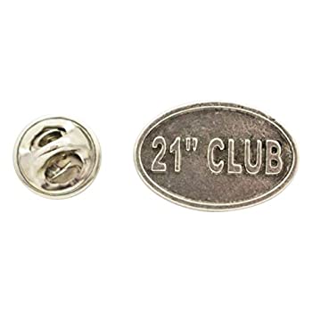 【中古】【39shop】【輸入品・未使用】クリエイティブピューターDesigns、ピューター21クラブラペルピンブローチ、アンティーク仕上げ、a854（新古品）｜アトリエ絵利奈