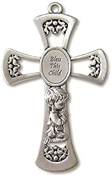 【中古】【39shop】【輸入品・未使用】祝福この子少年ピューター壁クロスの最初聖体、洗礼式洗礼シャワー(新古品)|アトリエ絵利奈
