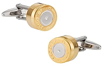 【中古】【輸入品・未使用】Cuff - Daddy spent Bullet Casing Cufflinks withプレゼンテーションボックス