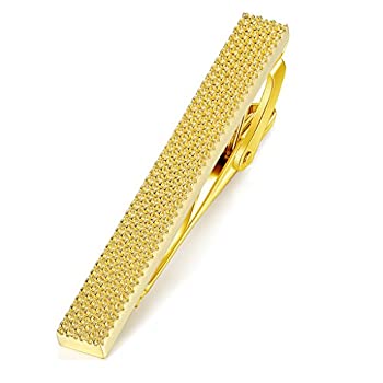 【中古】【輸入品・未使用】HONEY BEAR Men's Tie Clip Bar Normal Size Stainless Steel for Business Wedding Gift5.4cm