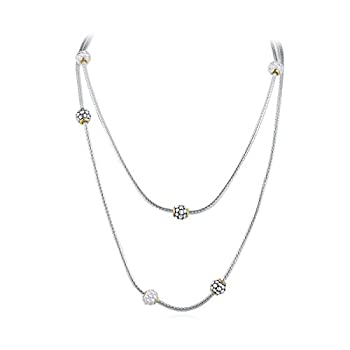 【中古】【39shop】【輸入品・未使用】UNY★Designer Inspired Longネックレス103?cmロブスターClapsクラシックエレガントな2着用タイプジュエリー（新古品）｜アトリエ絵利奈
