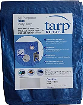 【中古】【輸入品・未使用】Kotap 10-ft x 22-ft General Purpose Blue Poly Tarp Item: TRA-1022 by Kotap