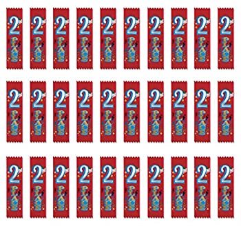 【中古】【輸入品・未使用】Beistle vp002?2?nd Place値パックリボン、11?/ 2インチby 61?/ 4インチ、30-pack