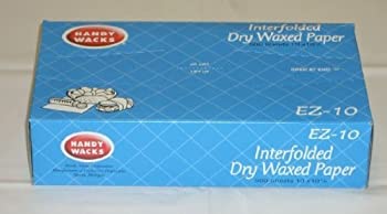 【中古】【輸入品・未使用】(1) - Handy Wacks EZ12C 30cm x 27cm Interfolded Medium Grade Dry Waxed Paper Waxed Wrap Deli Paper Sheets (1)