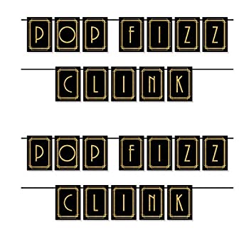 【中古】【輸入品・未使用】Beistle 80011?2piece Pop、Fizz、Clink Streamers、6.25?\
