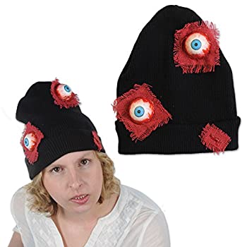 【中古】【輸入品・未使用】Beistle 00318?Eyeballsニットキャップ、フリーサイズ