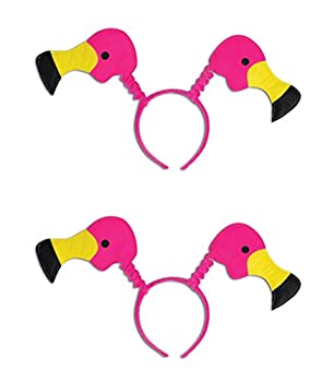 【中古】【輸入品・未使用】Beistle s60587az2、2ピースフラミンゴBoppers、フリーサイズ