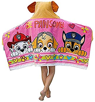 【中古】【39shop】【輸入品・未使用】パウパトロール★フード付きバスタオル ラップタオル 子供用 プール ビーチ お風呂 ポンチョ(新古品)|アトリエ絵利奈