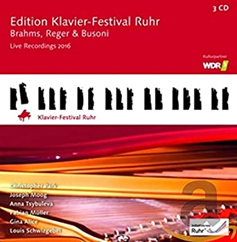【中古】【39shop】【輸入品・未使用】Brahms★Reger & Busoni: Edition Klavier-Festival Ruhr（新古品）｜アトリエ絵利奈