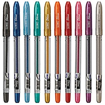 【中古】【輸入品・未使用】Shine Glitter Gelペン10?pk???Assorted