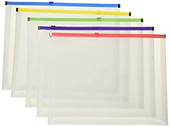 【中古】【39shop】【輸入品・未使用】Poly★Zip封筒、10?x 13、Open Side Assorted 5?/ Pack(新古品)|アトリエ絵利奈