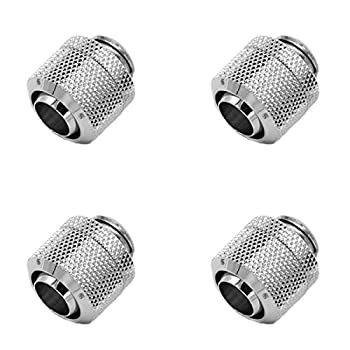 【中古】【インポート品・未当て嵌める】バローg1?/ 4?\" to 3?/ 8?\"" ID、1?/ 2?\"" OD締め付けるあと継ぎforホンブルグ帽熱電子管、しろがね色Shiny、4?-風呂敷き包み"