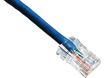 【中古】【輸入品・未使用】Axiom - Patch cable - RJ-45 (M) to RJ-45 (M) - 10 ft - UTP - CAT 5e - stranded - blue