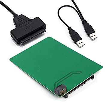 【中古】【インポート品・未当て嵌める】Sintech 20いの一番 SFF-8784 - SATA 22いの一番アダプタ USB SATA有線テレビ付き添い人 WD Blue UltraSlim SATA3 HDD WD5000MPCK (USB+SATA)