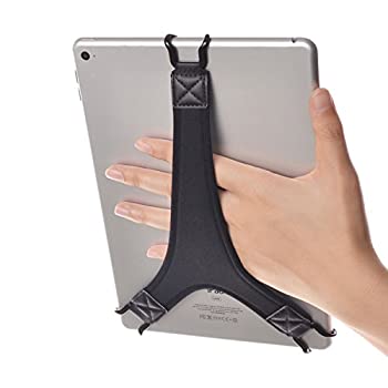 【中古】【輸入品・未使用】TFY セキュリティーハンドストラップホルダー/タブレット用フィンガーグリップ iPad Air/iPad Pro 9.7インチ/iPad 9.7インチ/サムスン Galaxy Ta