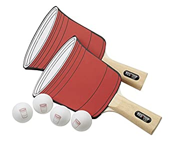 【中古】【輸入品・未使用】Red Cup Living Table Tennis - 2 Player Set