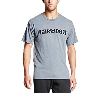 【中古】【39shop】【輸入品・未使用】MissionメンズグラフィックロゴTシャツ★L グレー(新古品)|アトリエ絵利奈