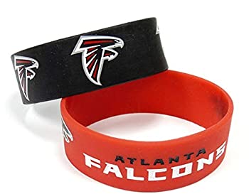 【中古】【輸入品・未使用】（アミンコ）aminco NFL シリコンラバーブレスレット Atlanta Falcons