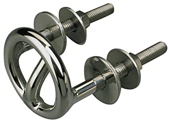 【中古】【インポート品・未当て嵌める】Marine Transom Mount Ski Tow Boat Hook 316 Stainless Steel 6.4糎 Diameter by MarineNow