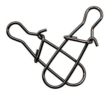 【中古】【輸入品・未使用】( 0 (Pack of 100)) - Duo Lock Snap Nice Swivel Stainless Steel Fishing Lure Hook Connector Saltwater Fishing Gear Accessories