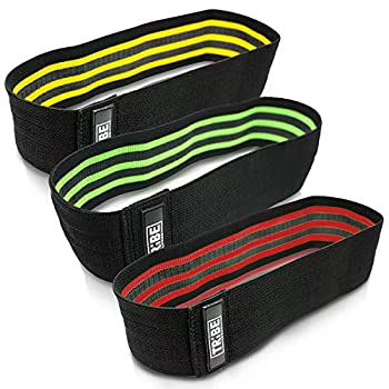 【中古】【輸入品・未使用】(トライブリフティング) Tribe Liftingレジスタンスヒップバンド WOD レッグバンド ヒップワークアウトまたは理学療法用 抵抗ループ ストレッチ