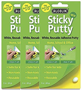 【中古】【39shop】【輸入品・未使用】Alcolin★Sticky Putty 3 Pack(新古品)|アトリエ絵利奈