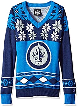 【中古】【39shop】【輸入品・未使用】(Winnipeg★Jets Small) - NHL Women's V-Neck Sweater(新古品)|アトリエ絵利奈