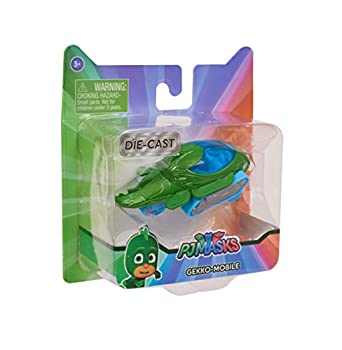 【中古】【インポート品・未当て嵌める】Just Play PJ Masks ダイカスト鉄道車両 ゲッコー