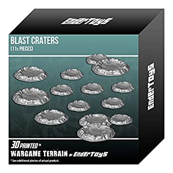 【中古】【39shop】【輸入品・未使用】EnderToys★Blast Craters Terrain Scenery for Tabletop 28mm Miniatures Wargame 3D Printed and Paintable（新古品）｜アトリエ絵利奈
